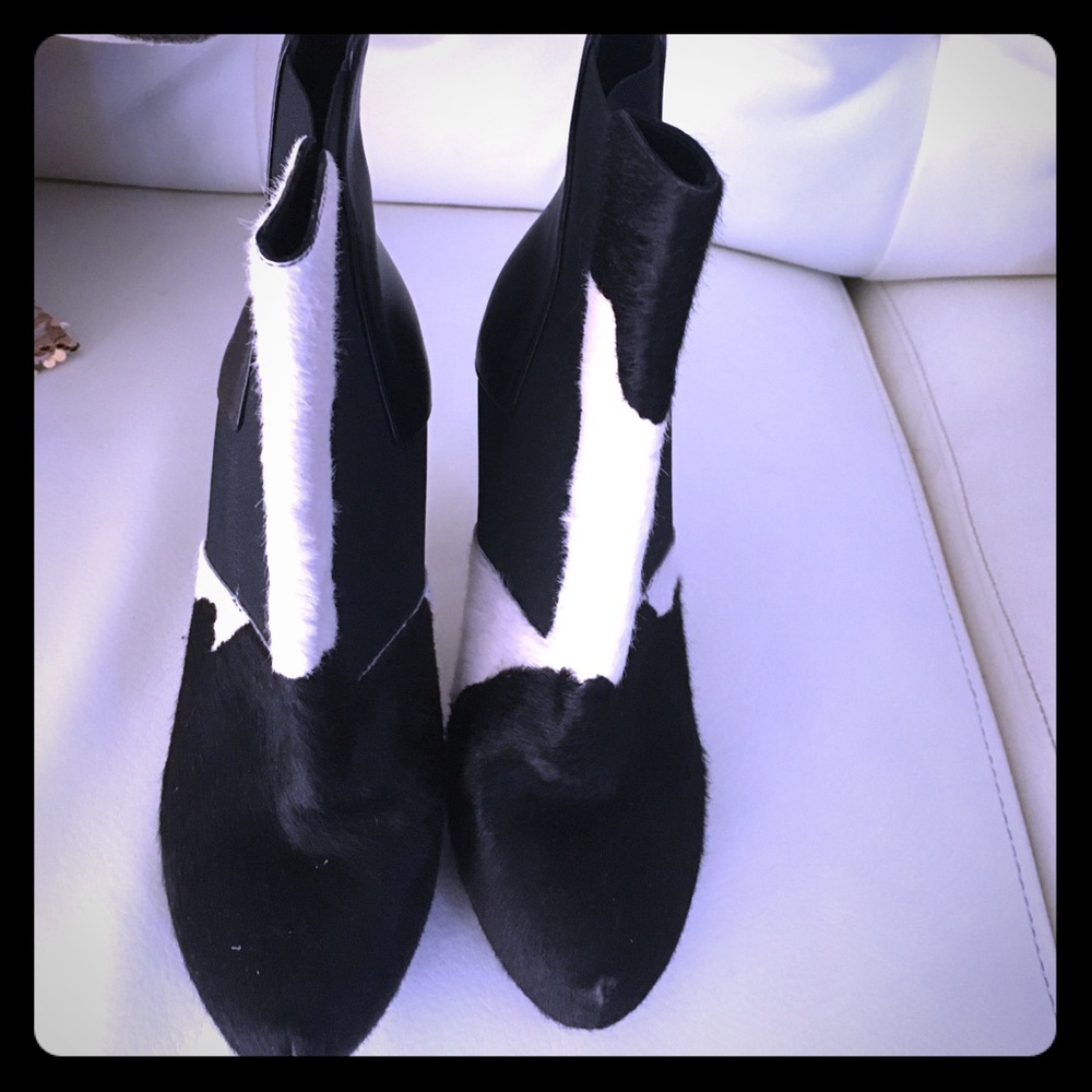 Fendi Pony Hair Bootie